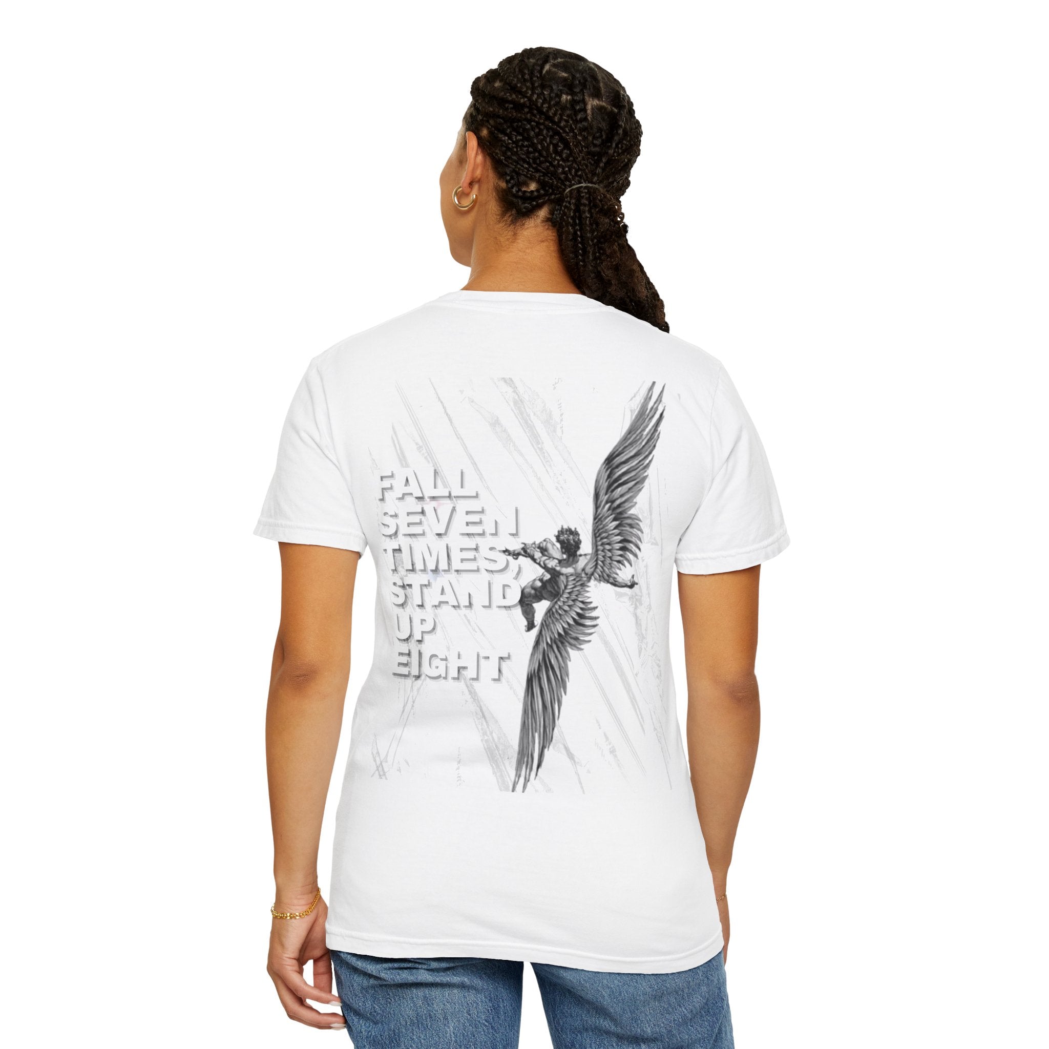 Camiseta Unisex "Fall Seven Times"