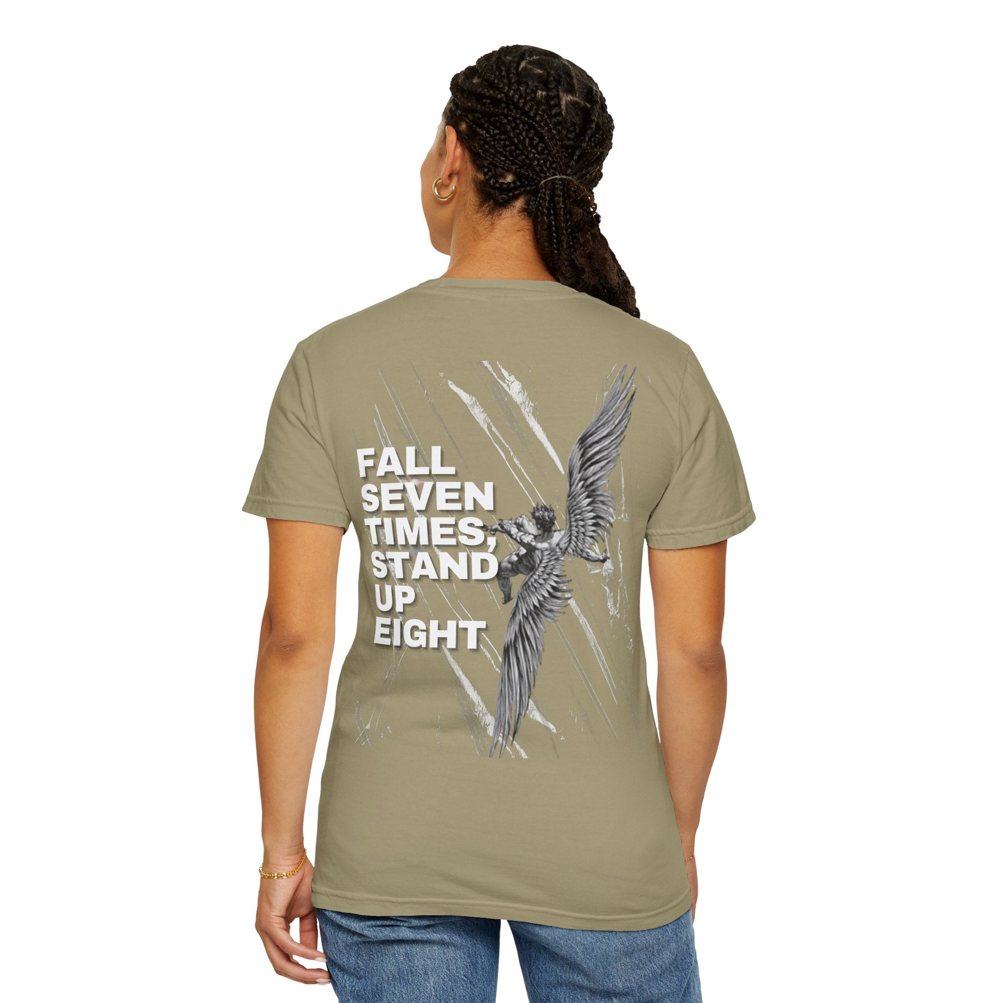 Camiseta Unisex "Fall Seven Times"