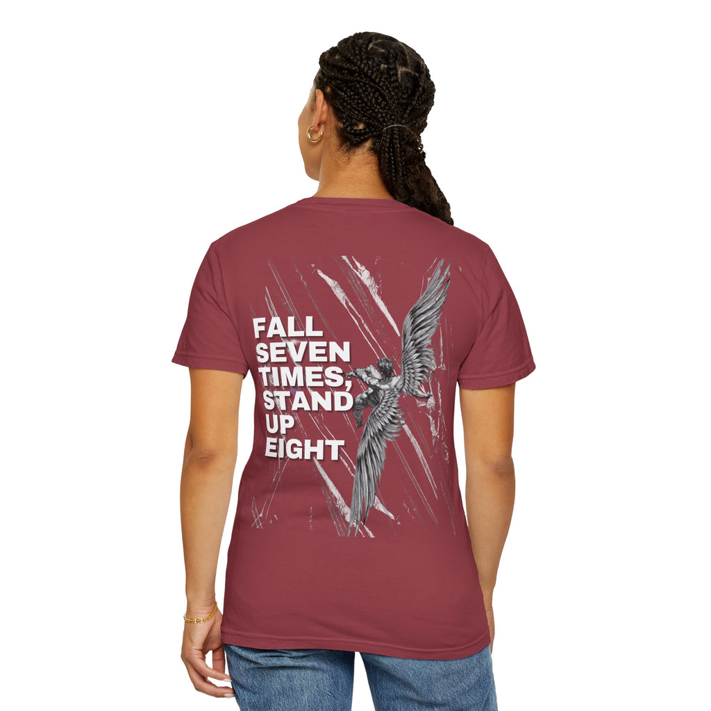 Camiseta Unisex "Fall Seven Times"