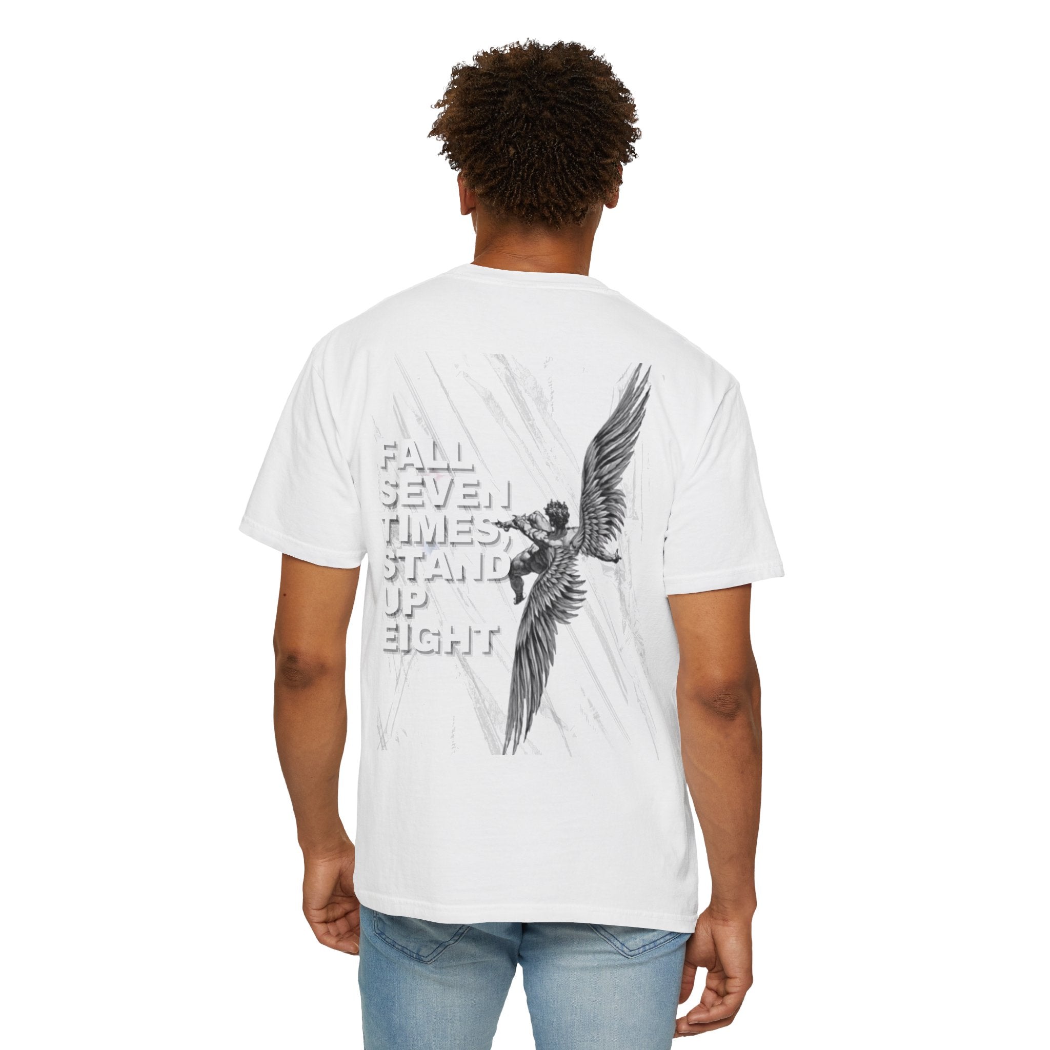 Camiseta Unisex "Fall Seven Times"
