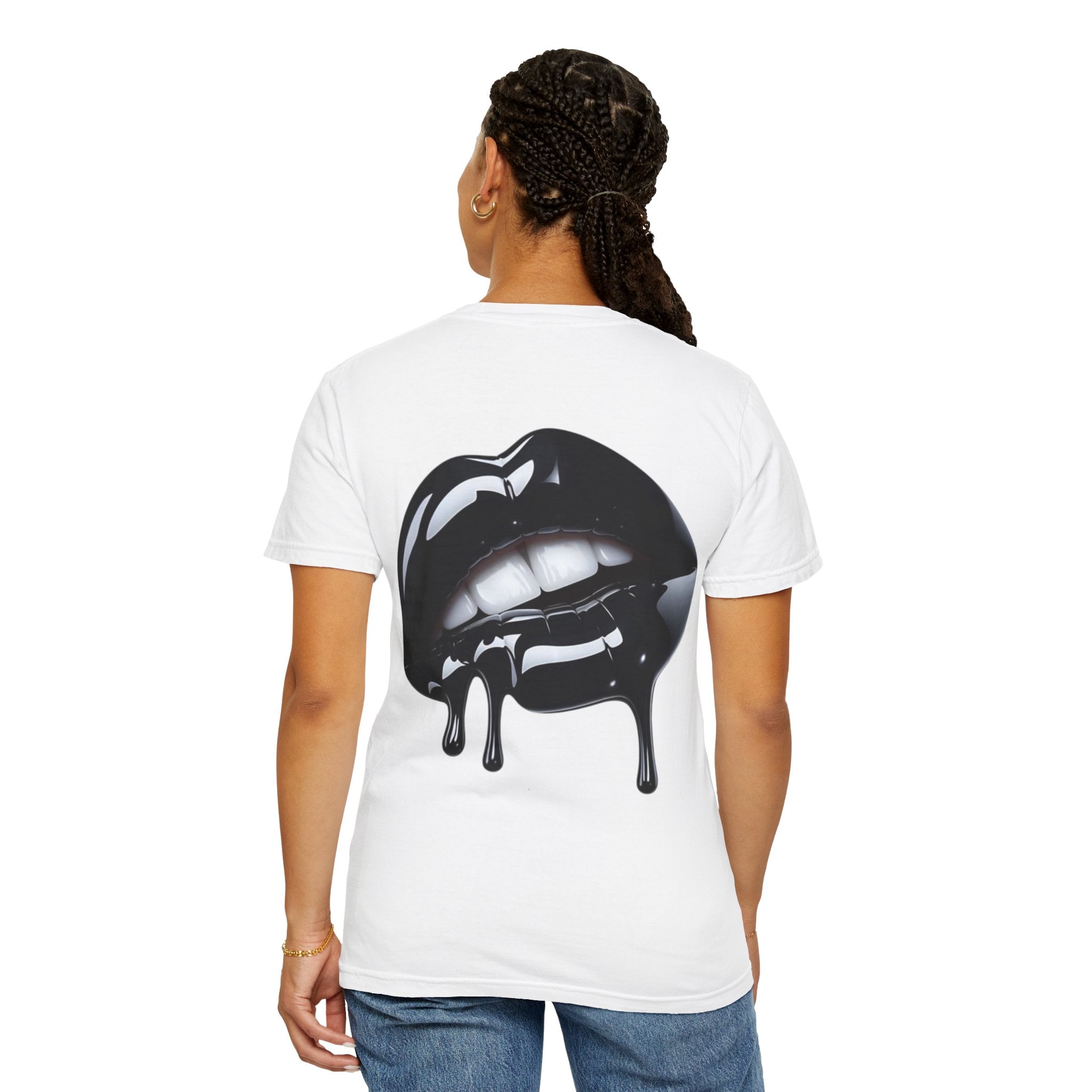 Camiseta Unisex “Labios Negros”