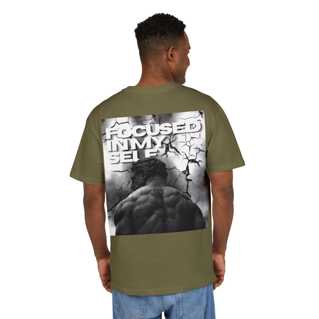Camiseta Unisex Oversize “Focused In My Self”