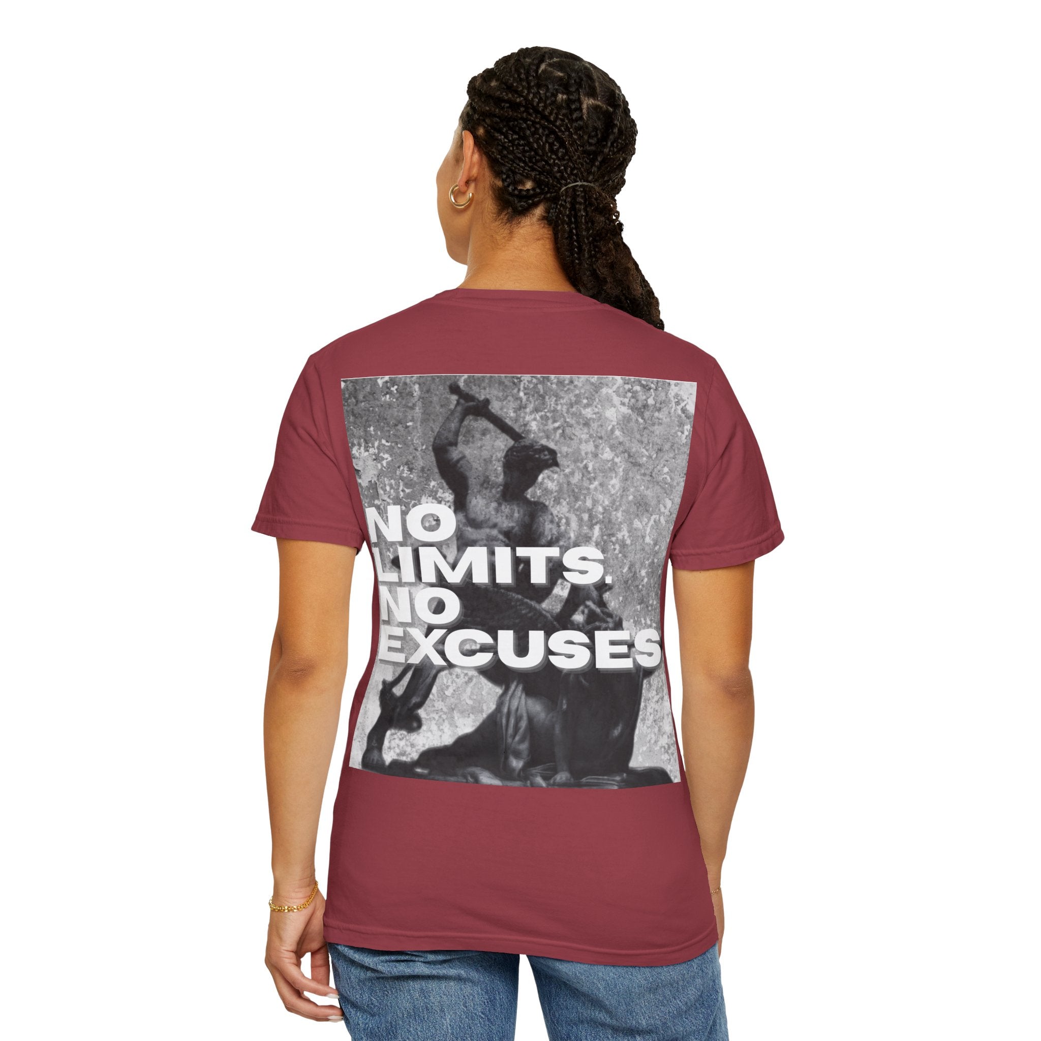 Camiseta Unisex “No Limits,No Excuses”