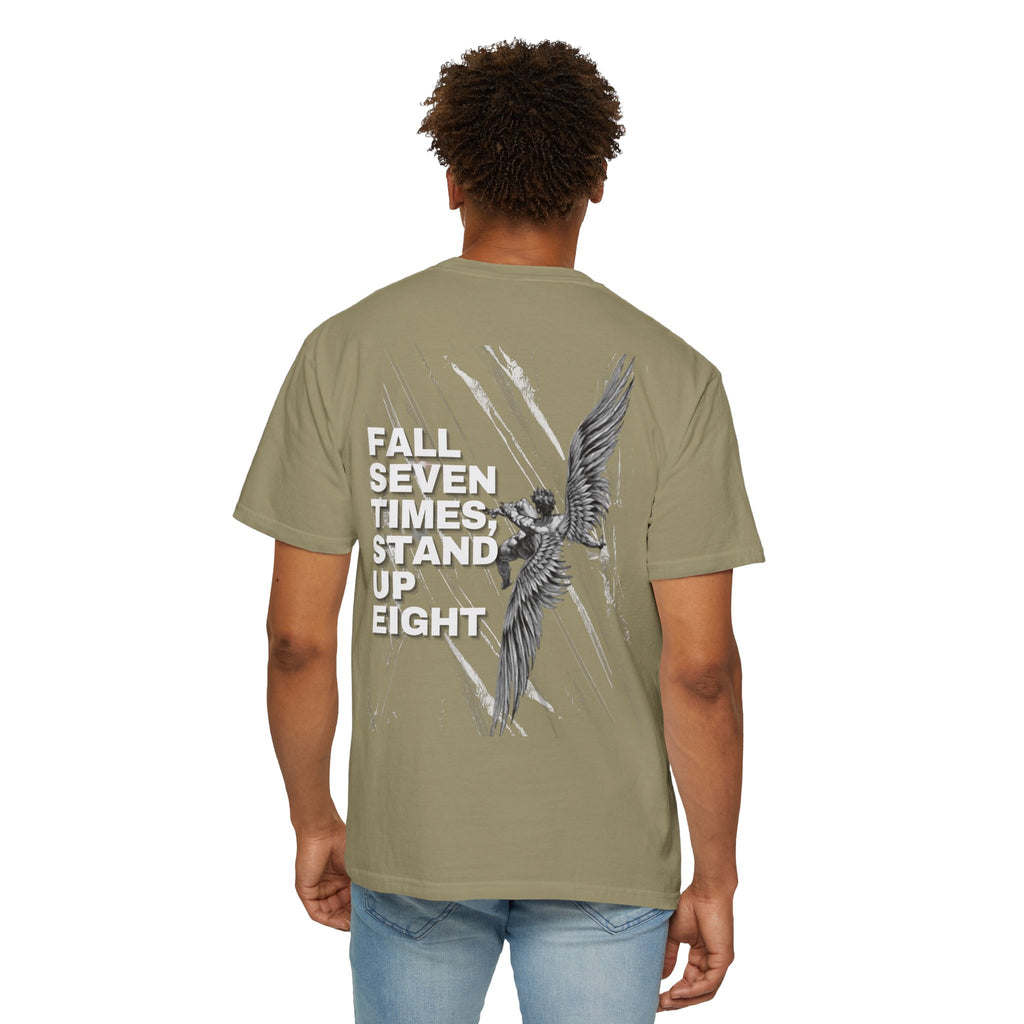 Camiseta Unisex "Fall Seven Times"