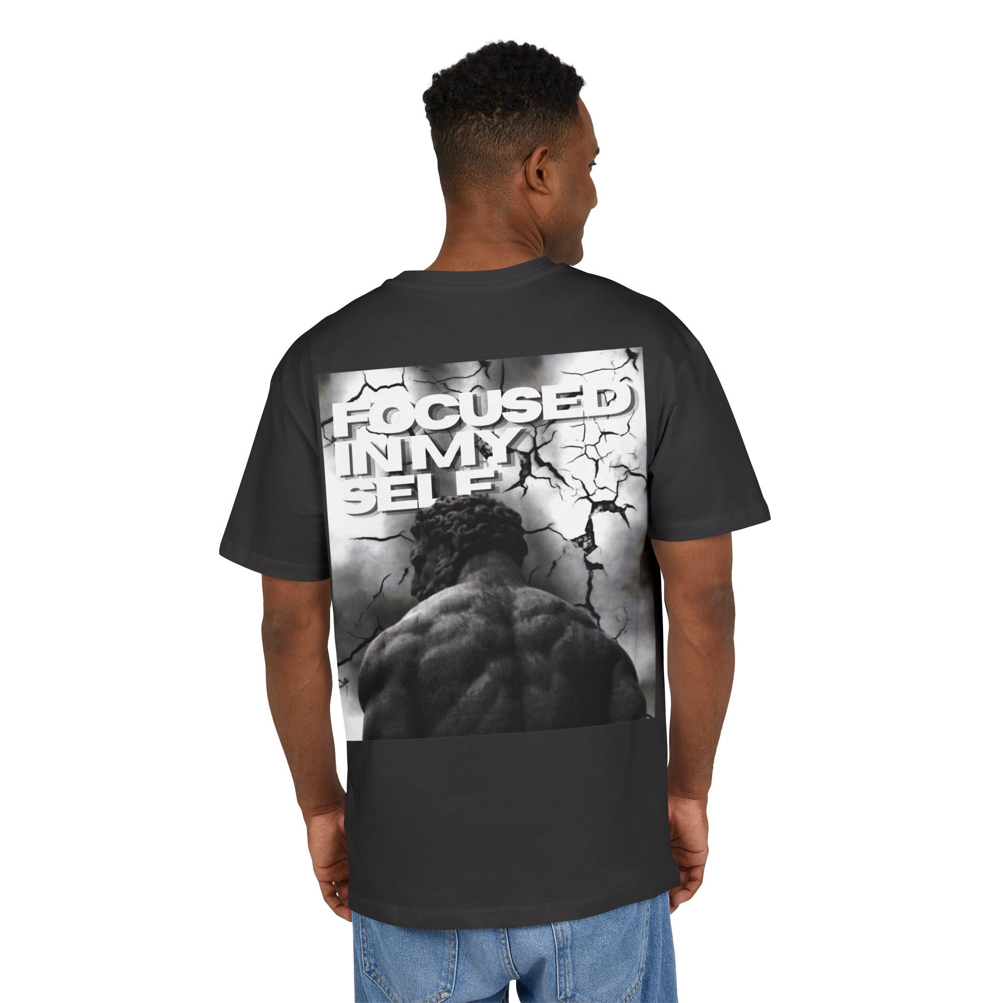 Camiseta Unisex Oversize “Focused In My Self”