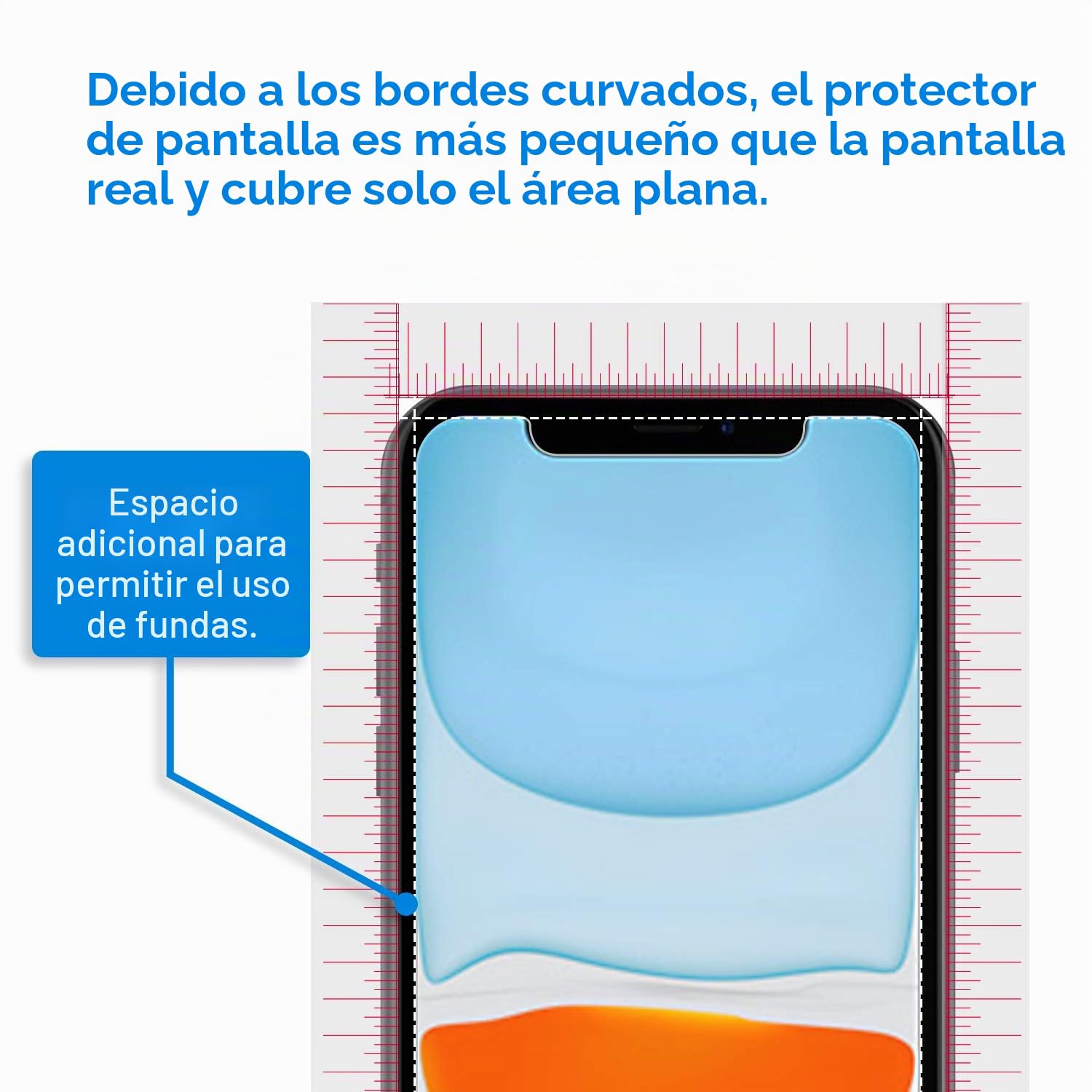 JETech Protector de Pantalla para iPhone 11 y iPhone XR 6,1", Vidrio Cristal Templado, 2 Unidades