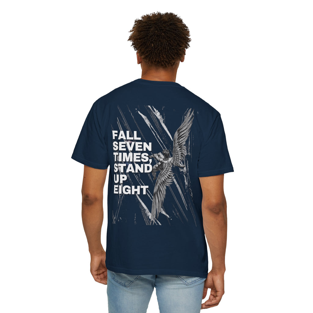 Camiseta Unisex "Fall Seven Times"