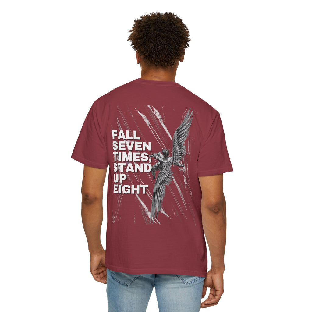 Camiseta Unisex "Fall Seven Times"
